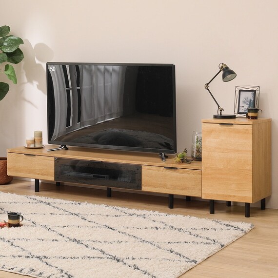 テレビ台(ローボードエトナセット170LB/サイドボード40SB LBR) 1枚目画像