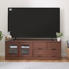 テレビ台(ローボードNブレイス 120LB MBR) 2枚目画像