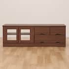 テレビ台(ローボードNブレイス 120LB MBR) 4枚目画像