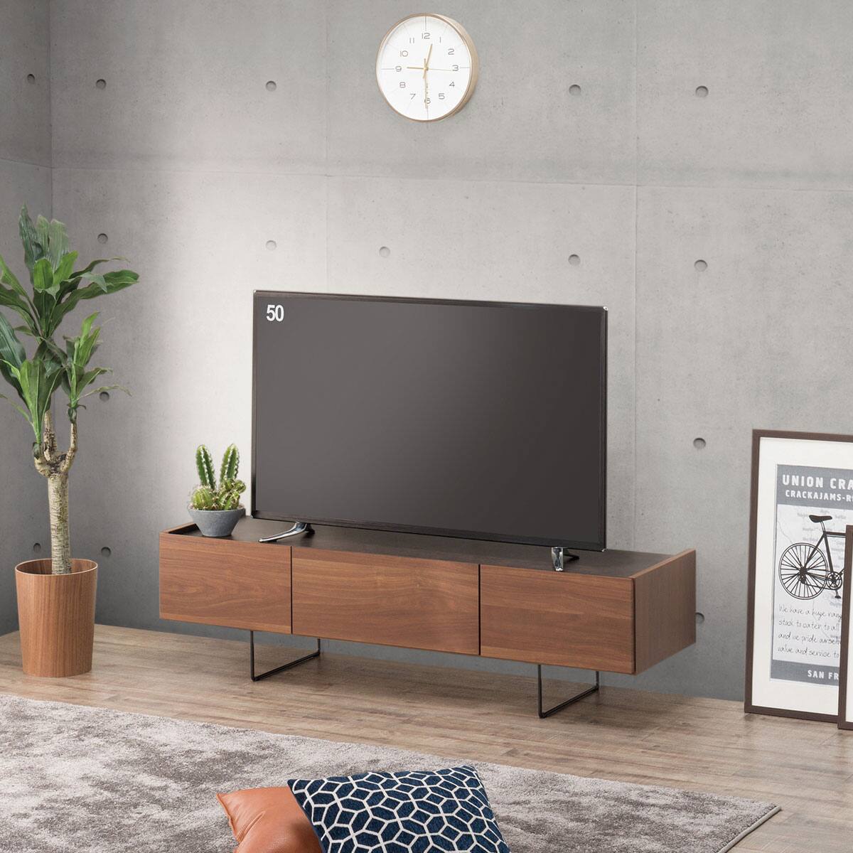 テレビ台(ローボードMM03 150MBR) | ニトリネット【公式】 家具