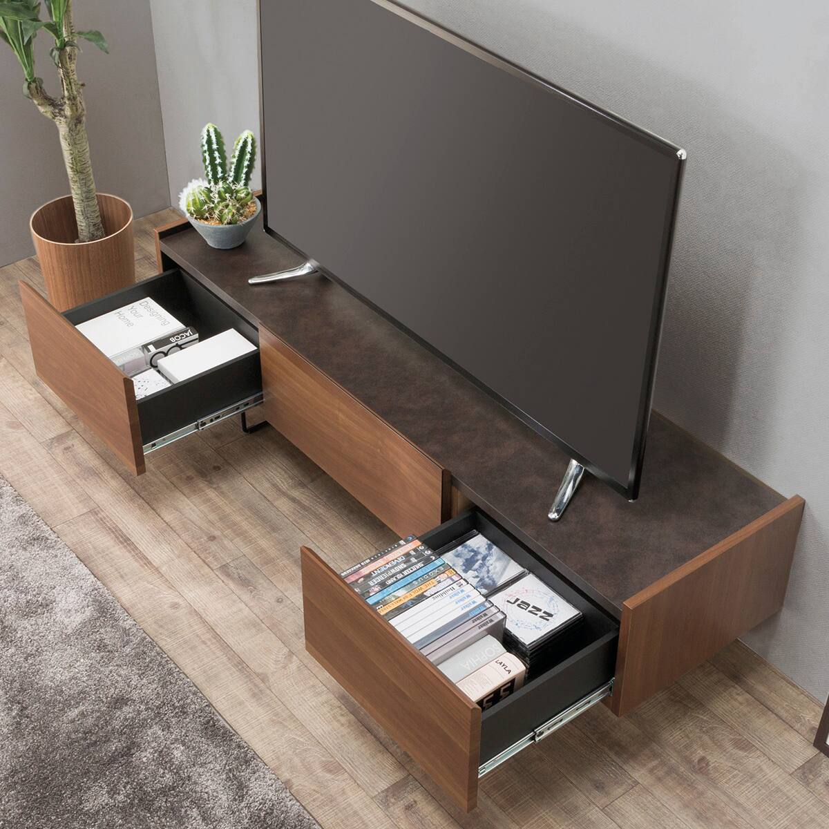 テレビ台(ローボードMM03 150MBR) | ニトリネット【公式】 家具