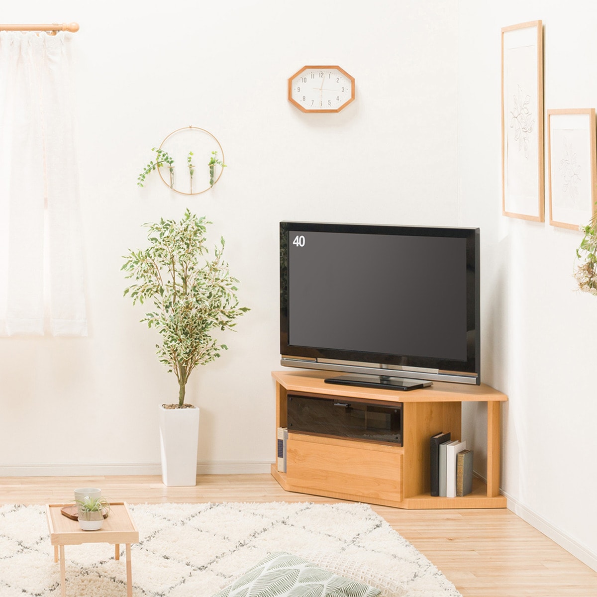ニトリ 天然木テレビボード180 (NA) テレビ台 TV台 TVボード