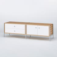 ローボード ASM001LB160 WH(Living in Comfort)