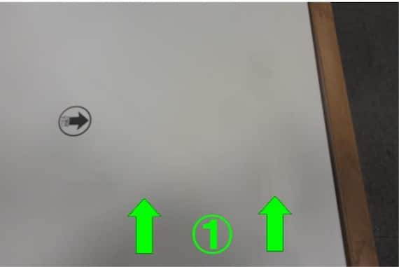 デスクシェルフASM001DS160 WH 10枚目画像