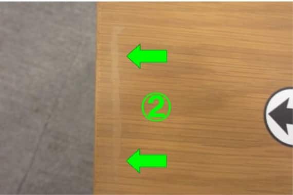 デスクシェルフASM001DS160 WH 12枚目画像