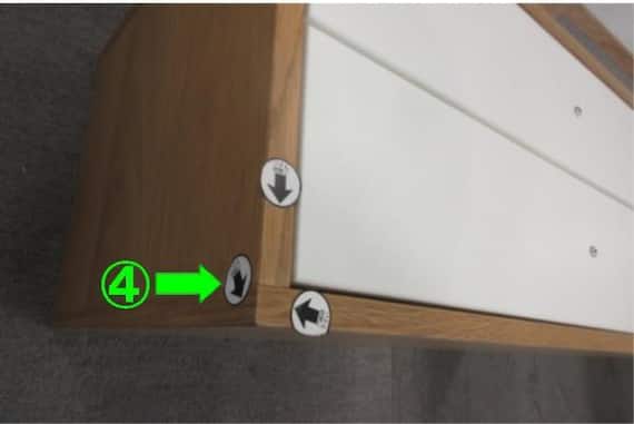 デスクシェルフASM001DS160 WH 14枚目画像