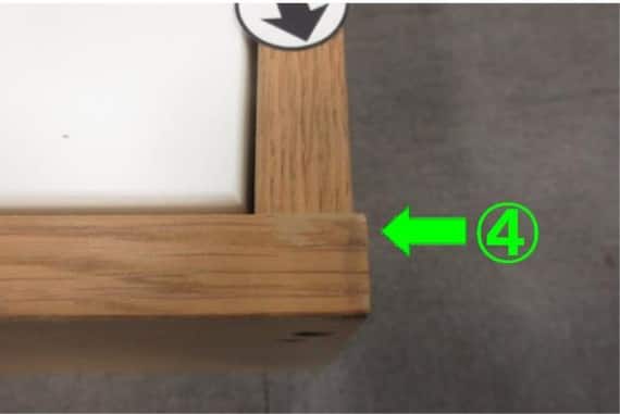 デスクシェルフASM001DS160 WH 17枚目画像