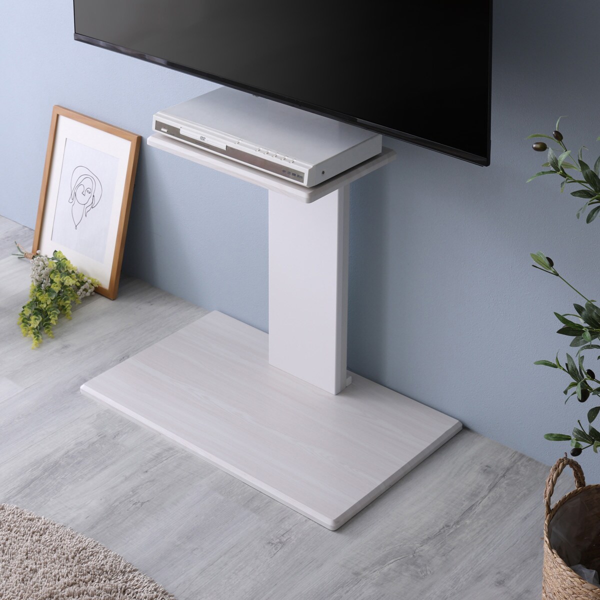 壁寄せテレビスタンド(トエルH-WH/WW) | ニトリネット【公式】 家具