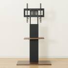 壁寄せテレビスタンド(トエルH-MBR/BK) 9枚目画像