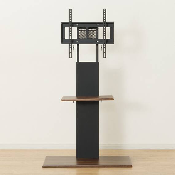 壁寄せテレビスタンド(トエルH-MBR/BK) 9枚目画像