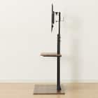 壁寄せテレビスタンド(トエルH-MBR/BK) 10枚目画像