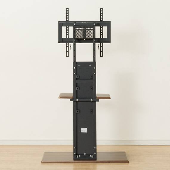 壁寄せテレビスタンド(トエルH-MBR/BK) 11枚目画像