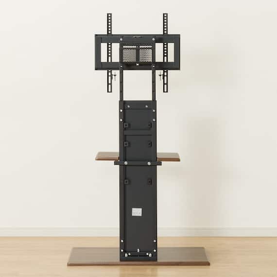 壁寄せテレビスタンド(トエルH-MBR/BK) 11枚目画像