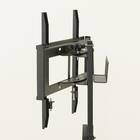 壁寄せテレビスタンド(トエルH-MBR/BK) 13枚目画像