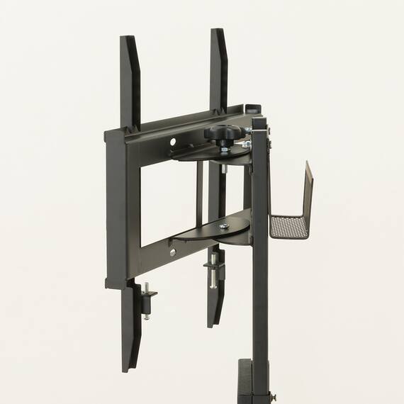 壁寄せテレビスタンド(トエルH-MBR/BK) 13枚目画像