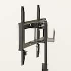 壁寄せテレビスタンド(トエルH-MBR/BK) 13枚目画像