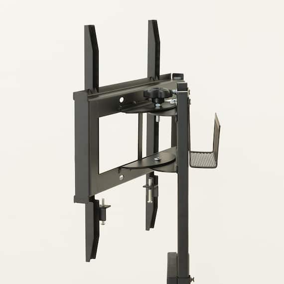 壁寄せテレビスタンド(トエルH-MBR/BK) 13枚目画像