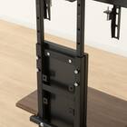 壁寄せテレビスタンド(トエルH-MBR/BK) 15枚目画像