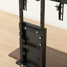 壁寄せテレビスタンド(トエルH-MBR/BK) 15枚目画像