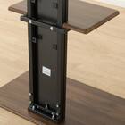 壁寄せテレビスタンド(トエルH-MBR/BK) 16枚目画像