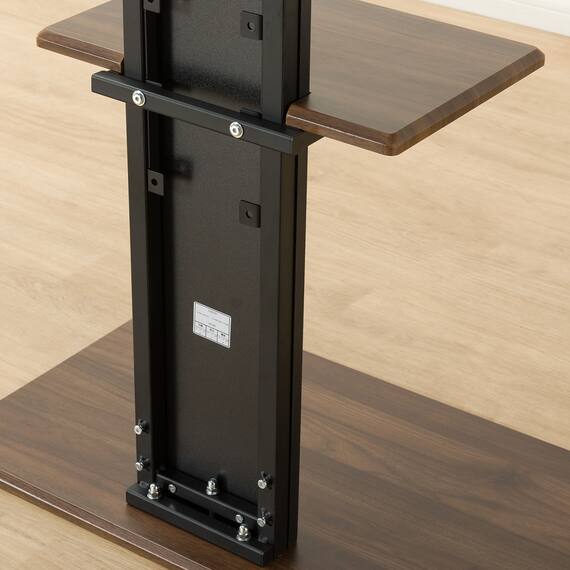 壁寄せテレビスタンド(トエルH-MBR/BK) 16枚目画像