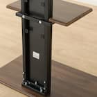 壁寄せテレビスタンド(トエルH-MBR/BK) 16枚目画像