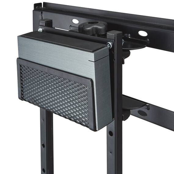 壁寄せテレビスタンド(トエルH-MBR/BK) 20枚目画像