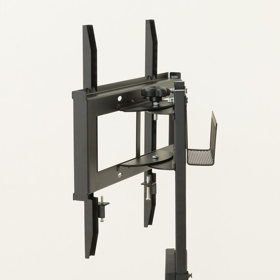 壁寄せテレビスタンド(トエルL-MBR/BK) 19枚目画像