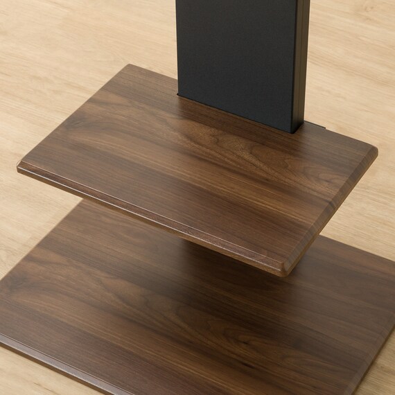 壁寄せテレビスタンド(トエルL-MBR/BK) 21枚目画像