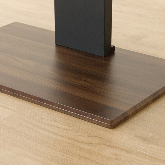 壁寄せテレビスタンド(トエルL-MBR/BK) 22枚目画像