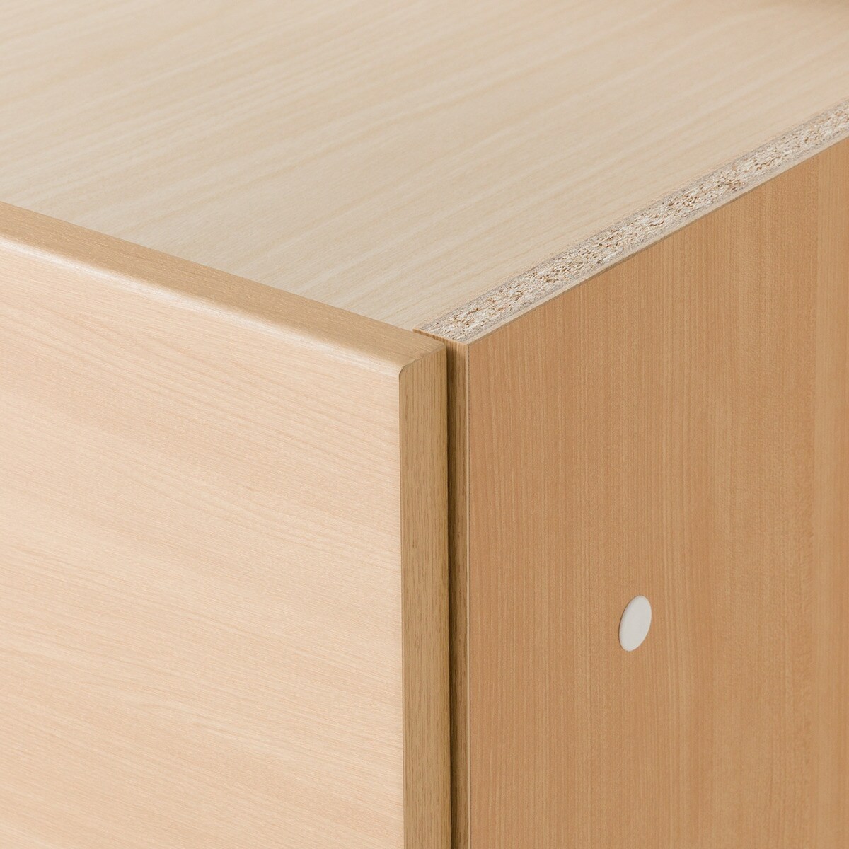 【超美品】ニトリNITORI上置き付き壁面ユニットデスク・キャビネット ニトリ [幅80cm]上置き付き壁面ユニットデスク(ウォーレン 80 WW