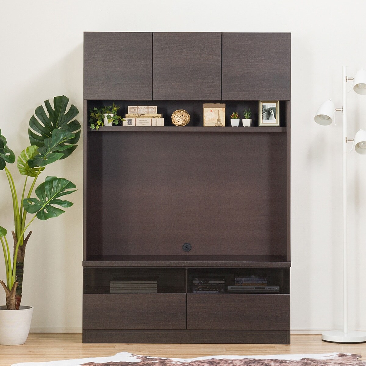 上置き付き壁面ユニットテレビボード ウォーレン 1セット 通販 ニトリネット 公式 家具 インテリア通販