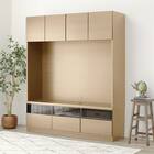 上置き付き壁面ユニットテレビボード(ウォーレン 150セット NA) 5枚目画像