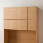 上置き付き壁面ユニットテレビボード(ウォーレン 150セット NA) 7枚目画像