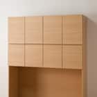 上置き付き壁面ユニットテレビボード(ウォーレン 150セット NA) 7枚目画像