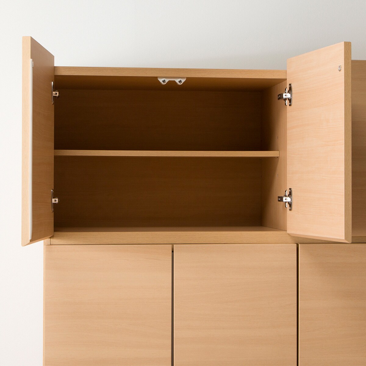 上置き付き壁面ユニットテレビボード(ウォーレン 150セット NA