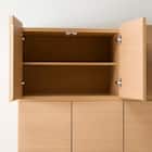 上置き付き壁面ユニットテレビボード(ウォーレン 150セット NA) 10枚目画像