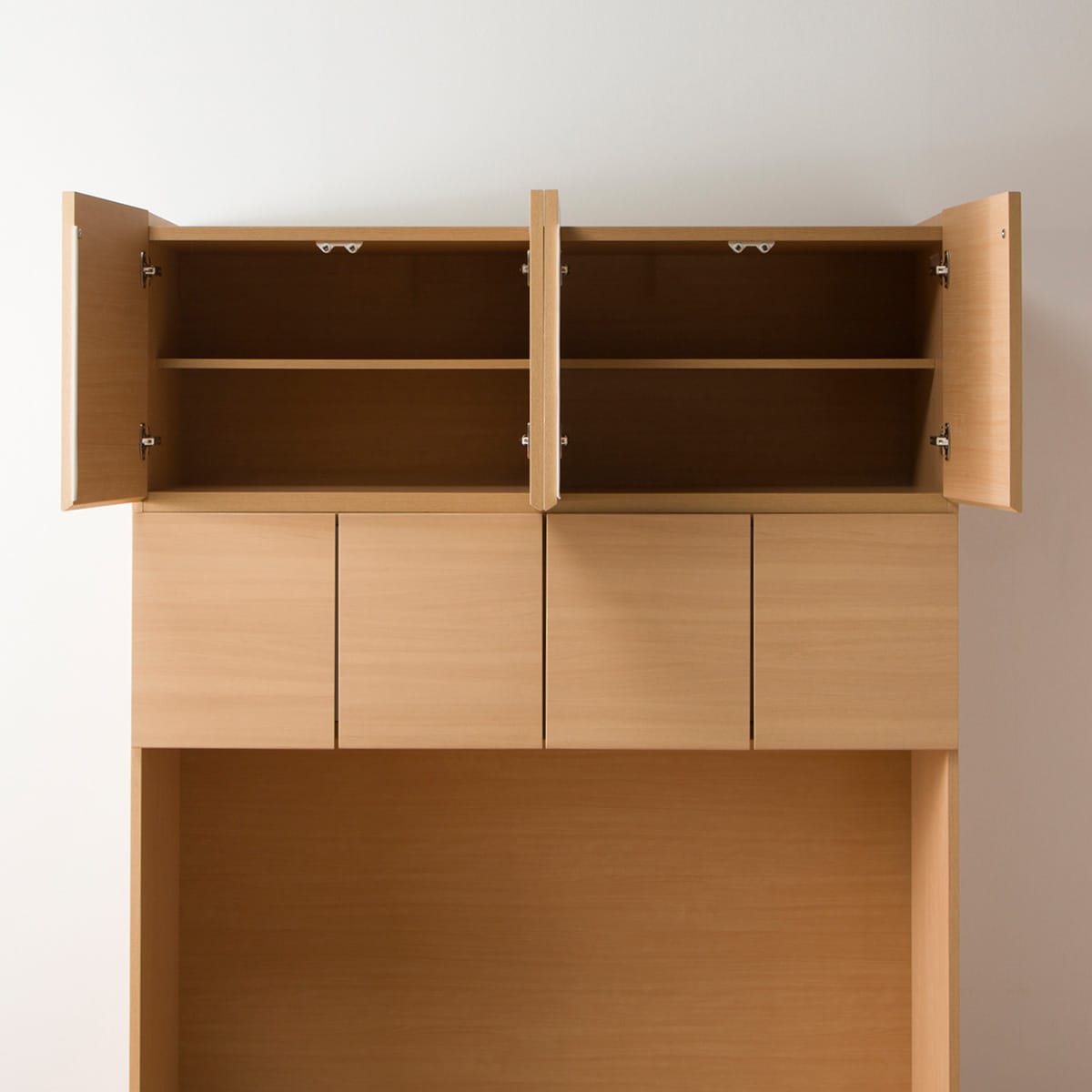 上置き付き壁面ユニットテレビボード(ウォーレン 150セット NA