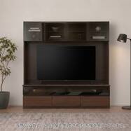 テレビボード(シュレム2ガラス戸)