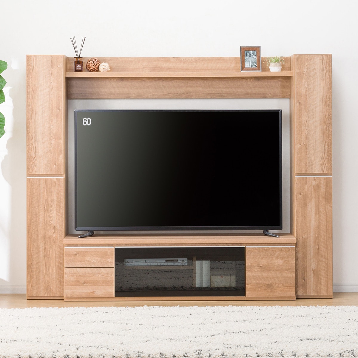 TVボード(DM04 200セット LBR) | ニトリネット【公式】 家具