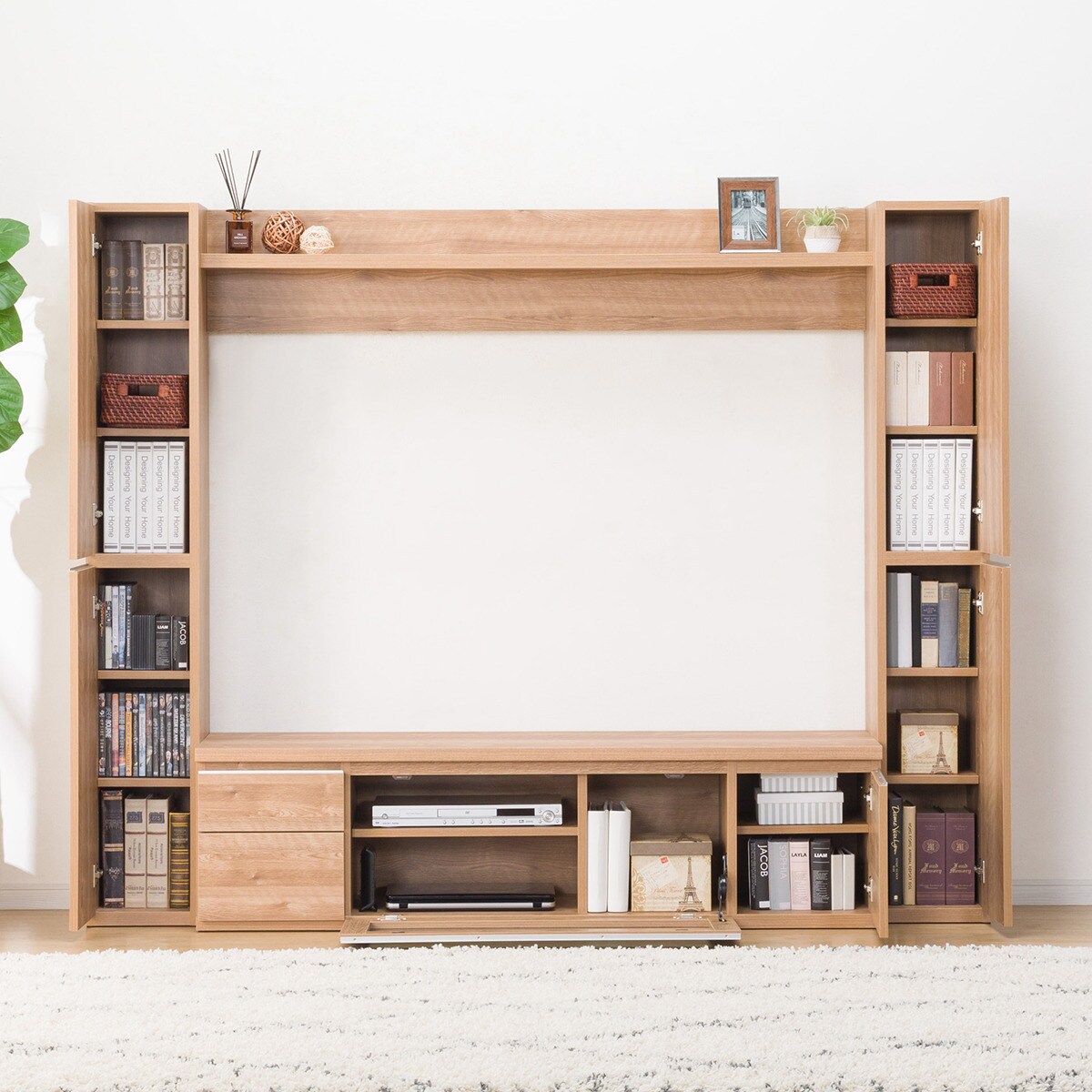 TVボード(DM04 200セット LBR) | ニトリネット【公式】 家具