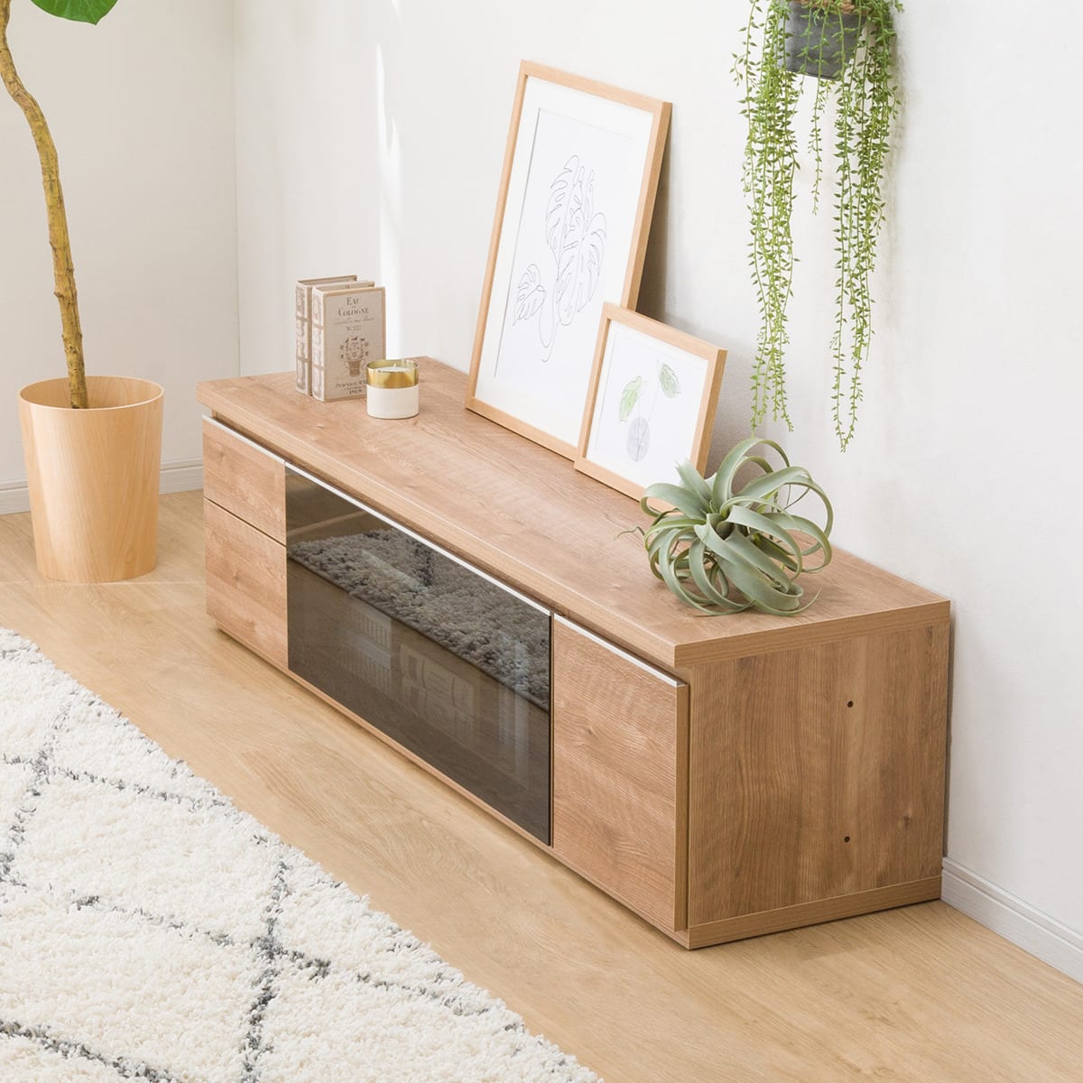 テレビ台(ローボードDM04 150LBR 3-1) | ニトリネット【公式】 家具