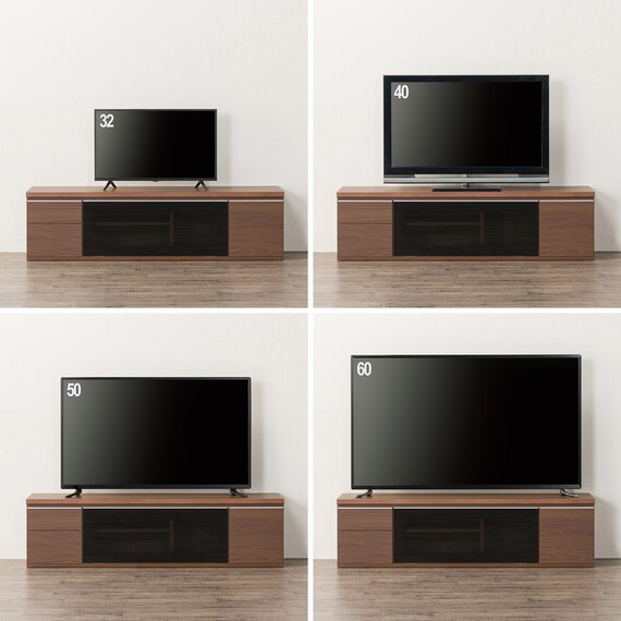 テレビ台(ローボードDM04 150MBR 3-1) 28枚目画像