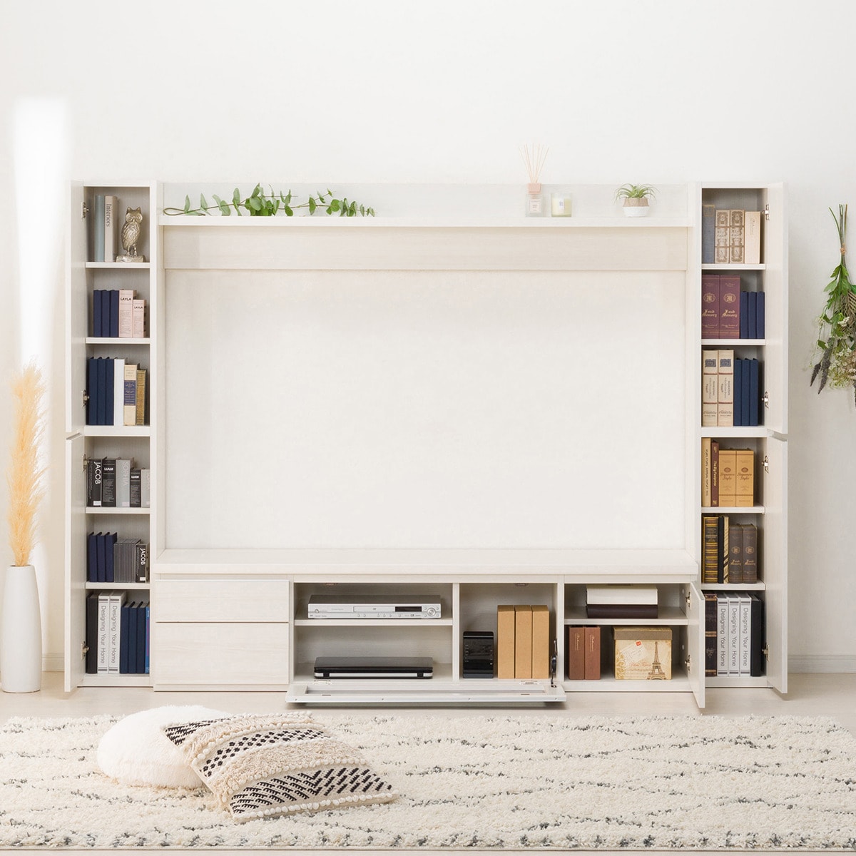 最大75インチ対応 TVボード(DM04 220セット WW) | ニトリネット【公式