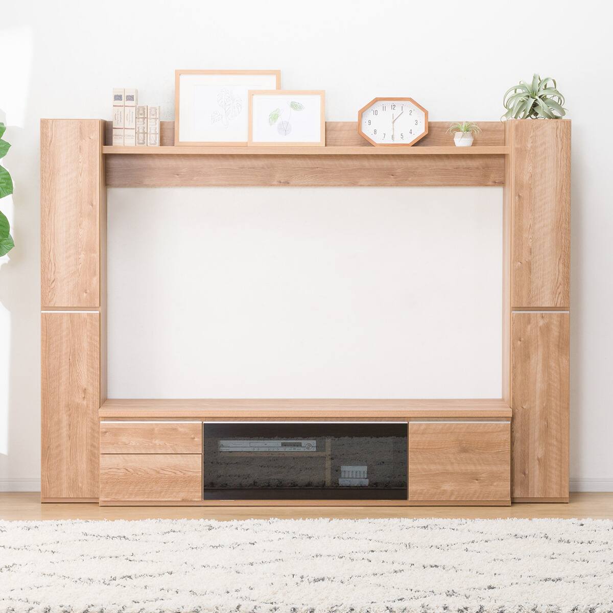 最大75インチ対応 TVボード(DM04 220セット LBR) | ニトリネット【公式