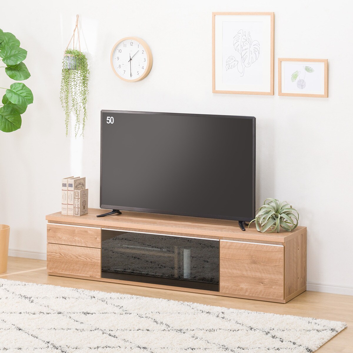 テレビ台(ローボードDM04 170LBR 3-1) | ニトリネット【公式】 家具