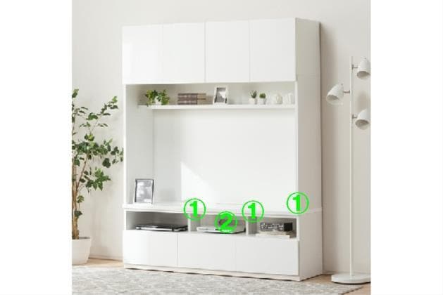 TVﾎﾞｰﾄﾞ ﾎﾟﾙﾃ 150TV WH | ニトリネット【公式】 家具・インテリア通販