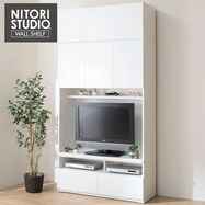 テレビボードセット(ポルテＷＨ ＴＶボード120+上置き)