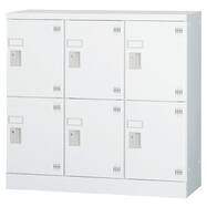 多人数用スチールロッカー(6人用 GLK-S6S H8800 3列2段)