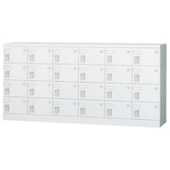 多人数用スチールロッカー(24人用 GLK-S24Y H880 6列4段)